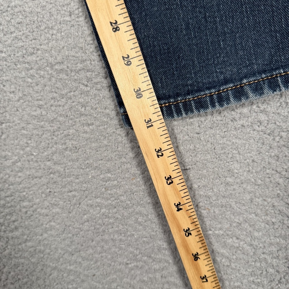 Levis Jeans Mens 32x32 Blue 505 Straight Fit Denim Casual Logo Preppy 5 Pocket - Picture 8 of 12